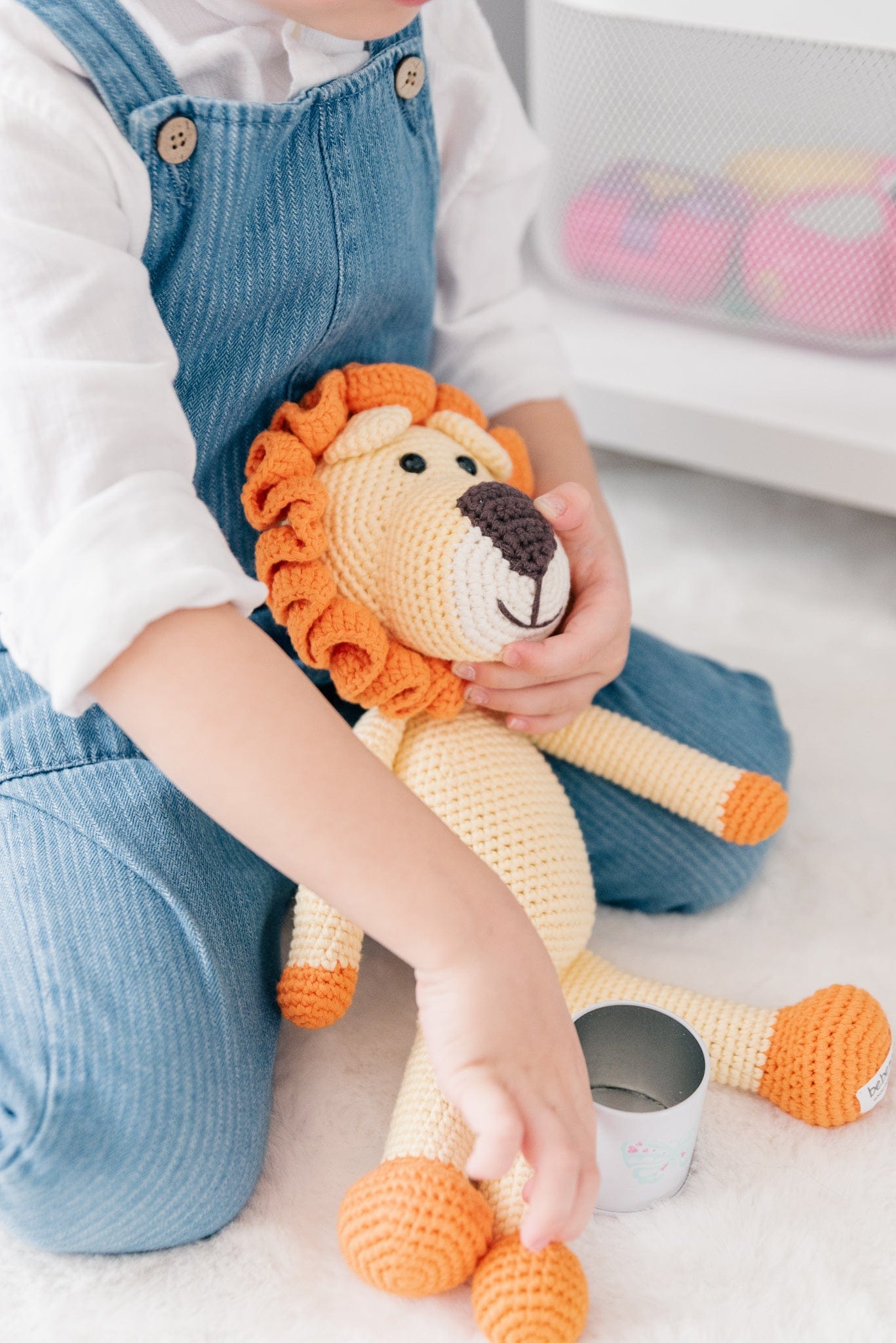 bebemoss.com A Friend for Lion — Deluxe Gift Set handmade by moms gifts with purpose