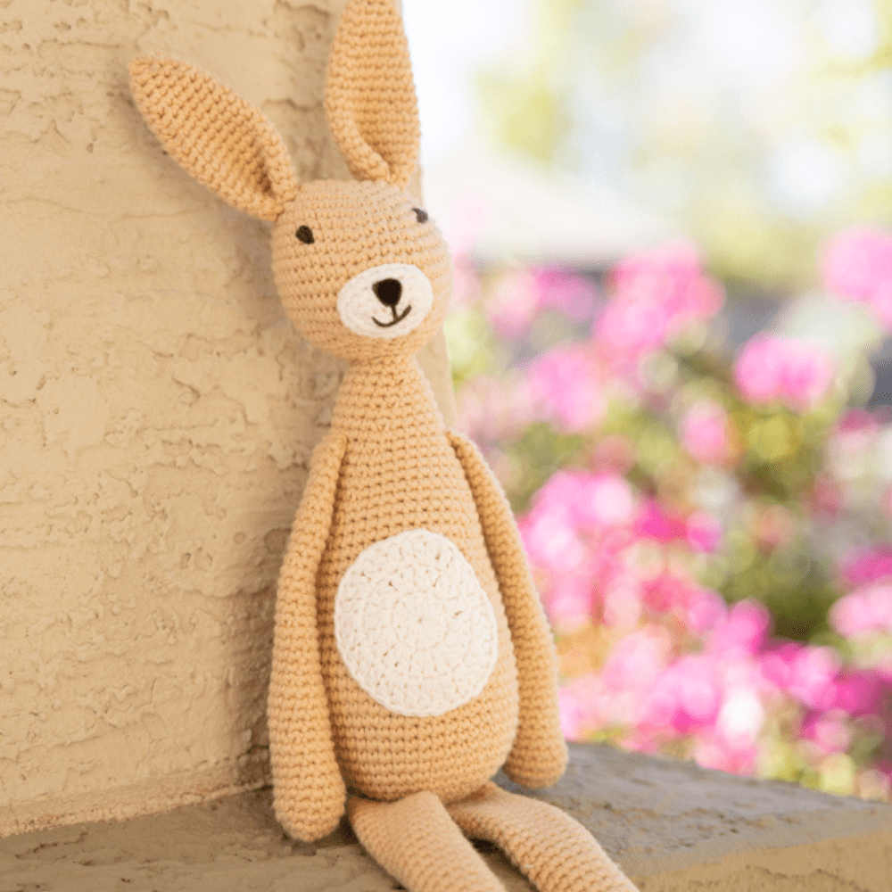 bebemoss.com stuffed animal Nino the Bunny handmade by moms gifts with purpose