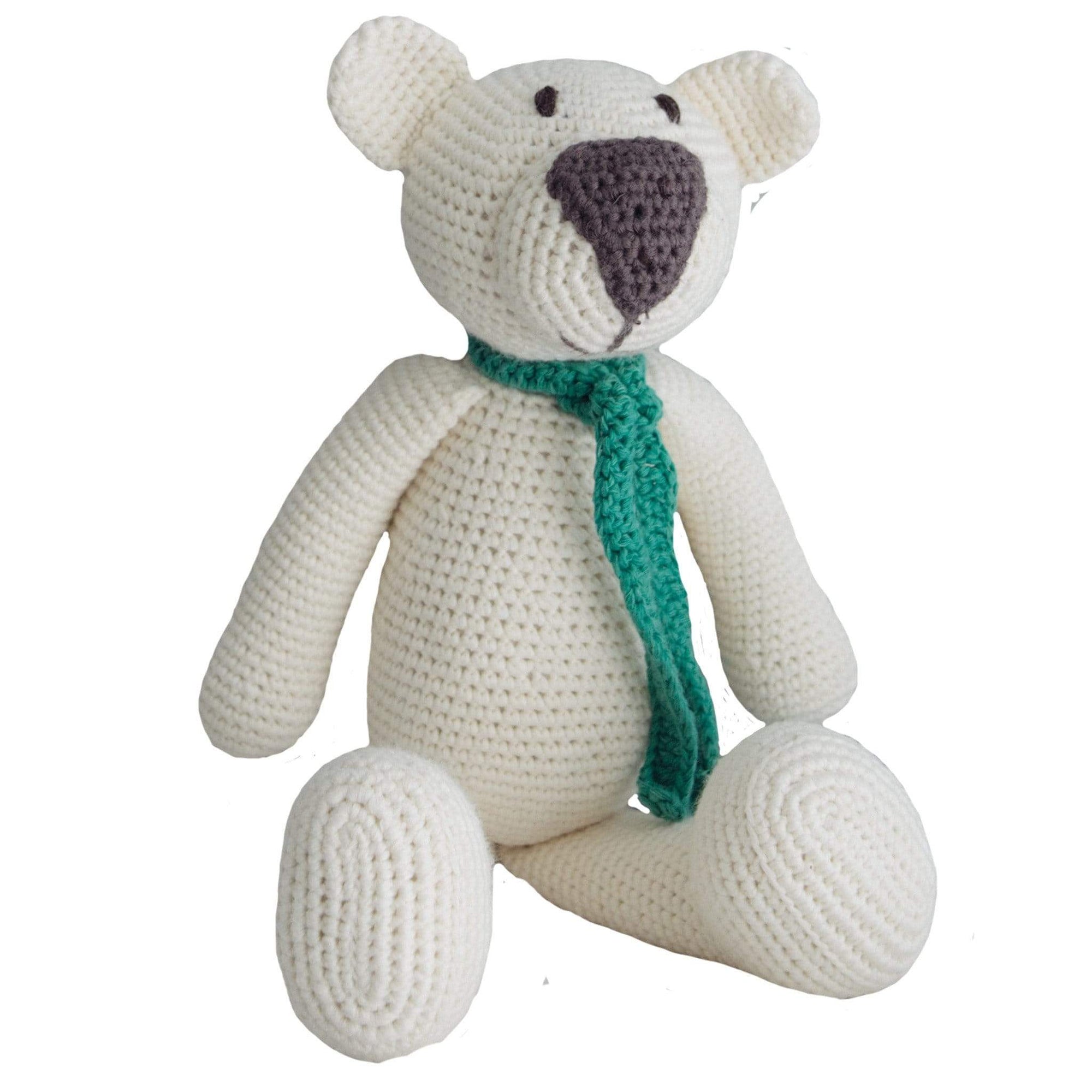 bebemoss.com stuffed animal Atty the bear - creme handmade by moms  gifts with purpose