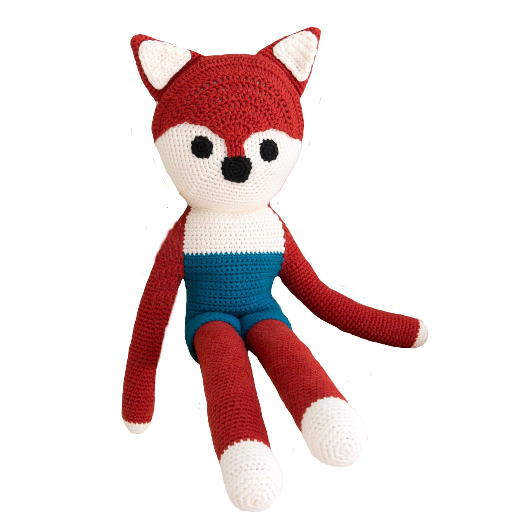bebemoss.com toy Big friend fox handmade by moms  gifts with purpose