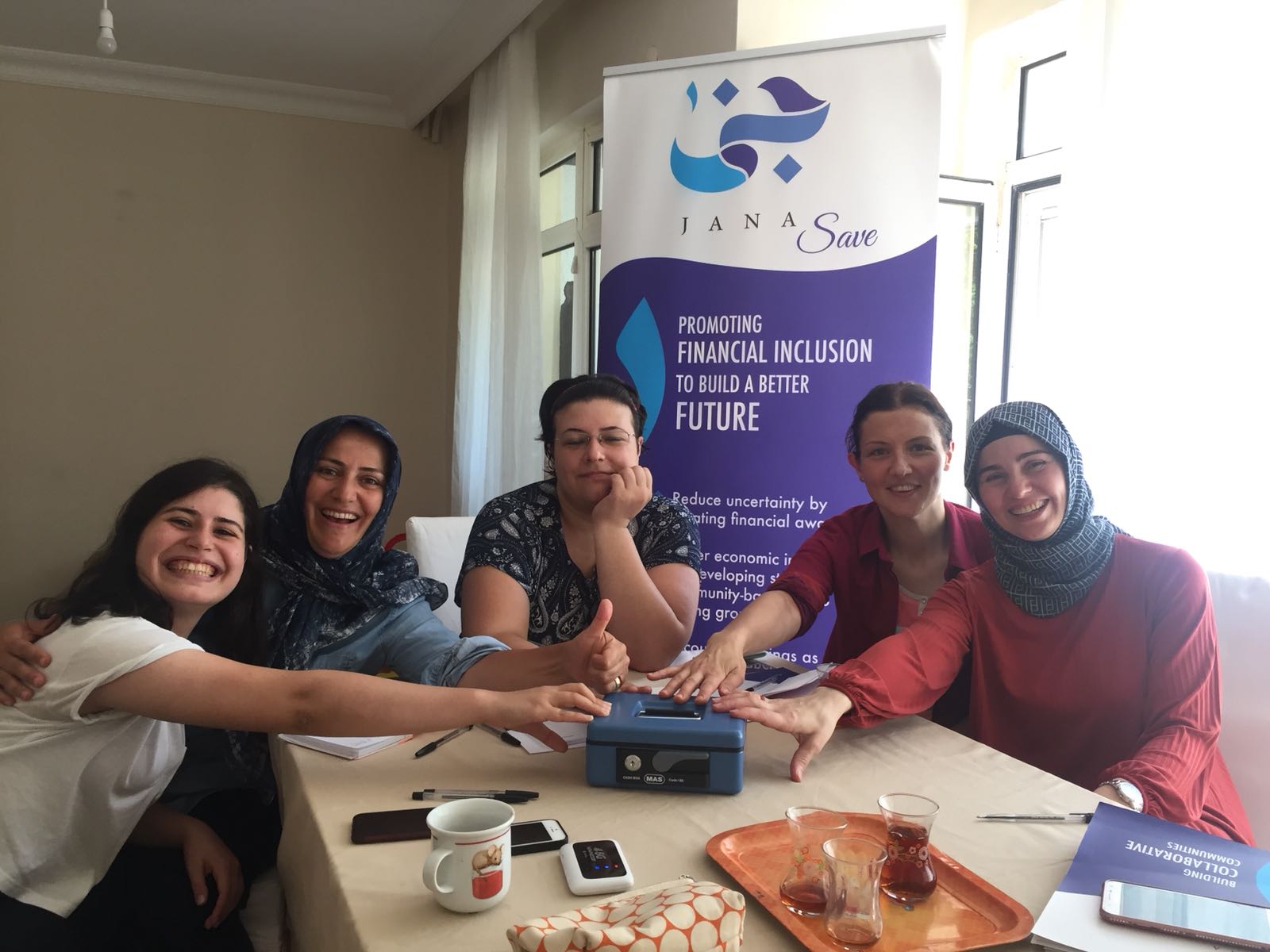 Financial literacy and saving group for our knitting Moms