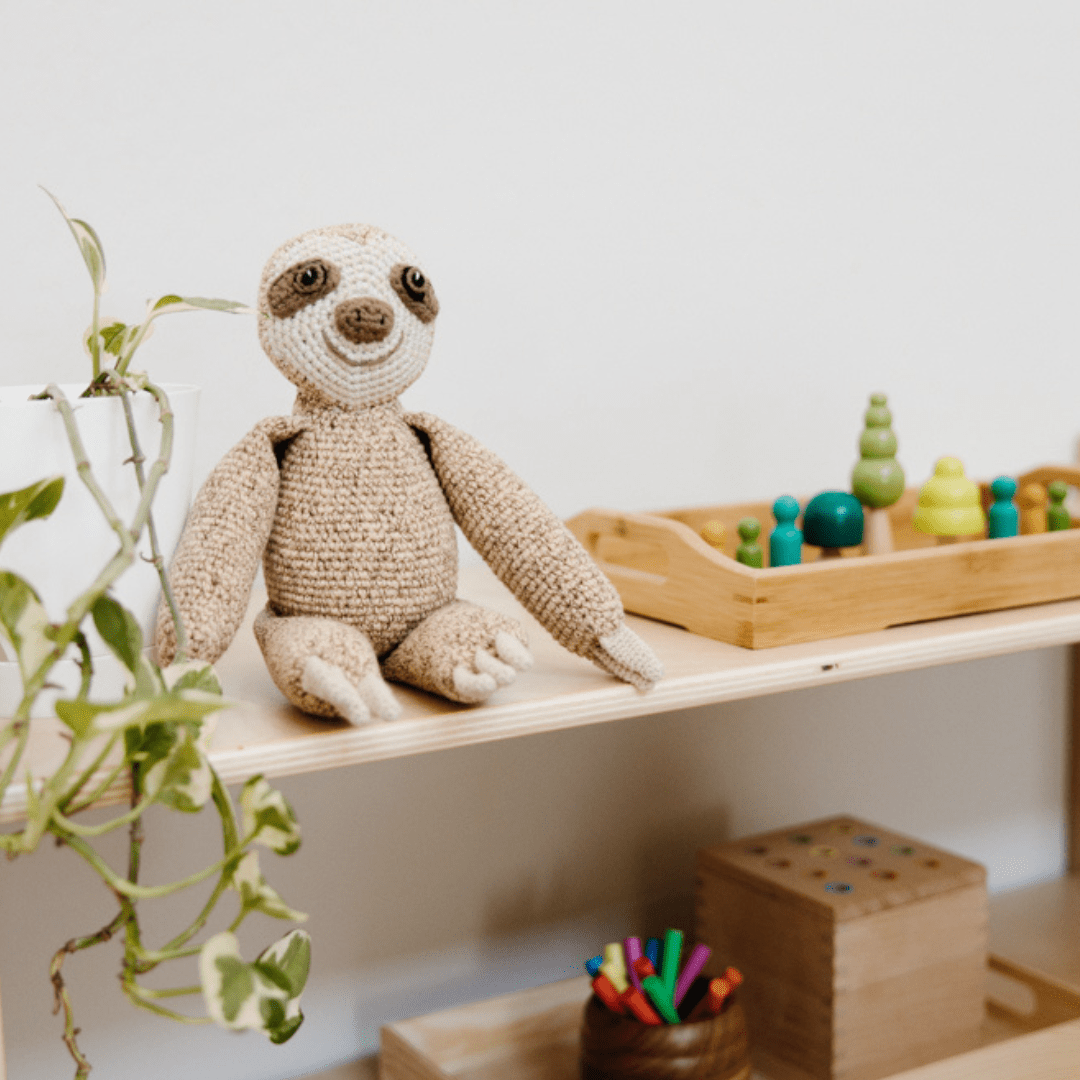bebemoss.com Ace the sloth handmade by moms  gifts with purpose