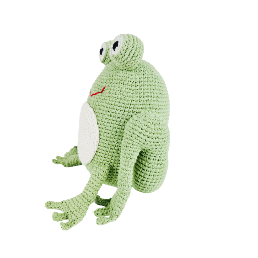 bebemoss.com Freddie The Frog handmade by moms  gifts with purpose