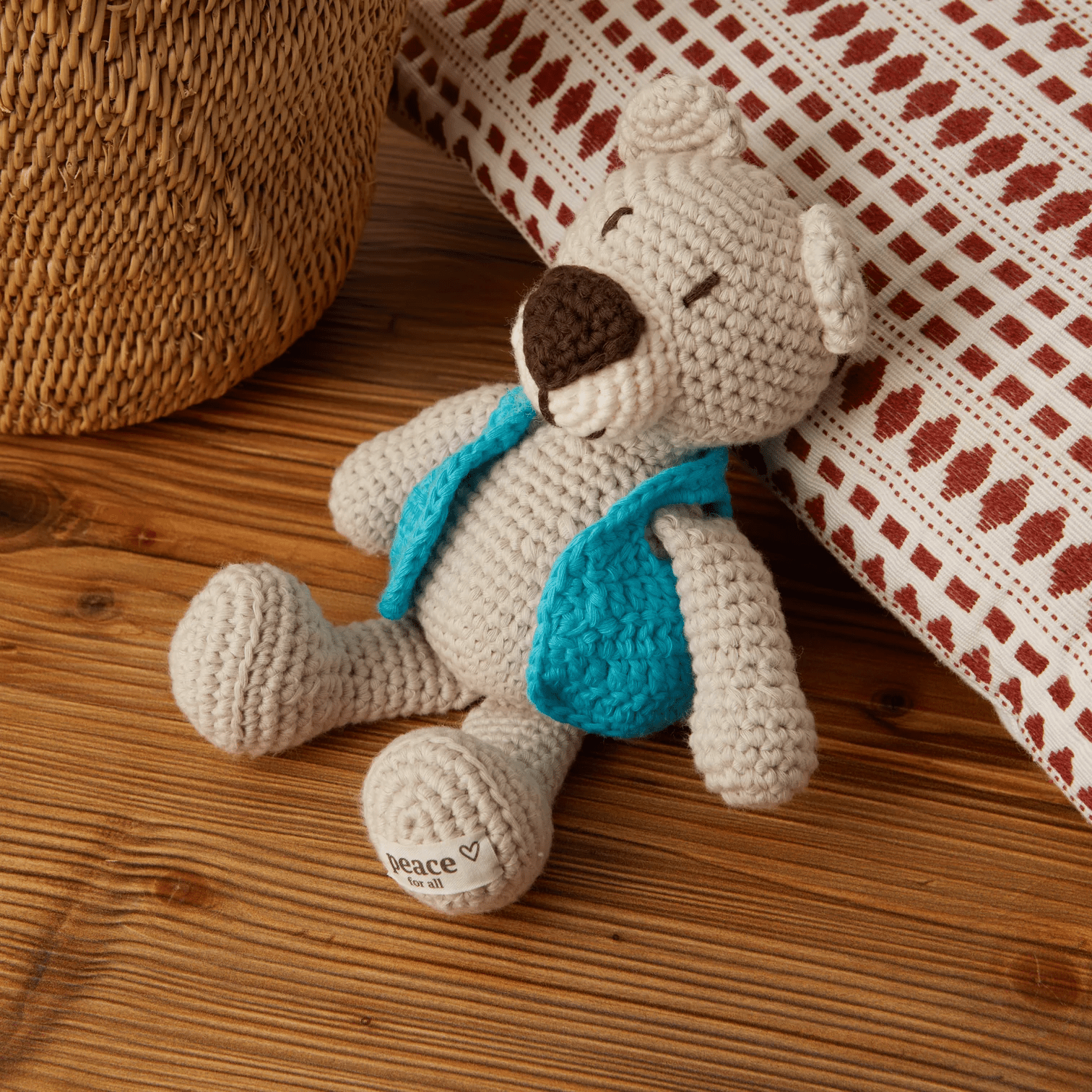 bebemoss.com Made51 peace bear handmade by moms  gifts with purpose