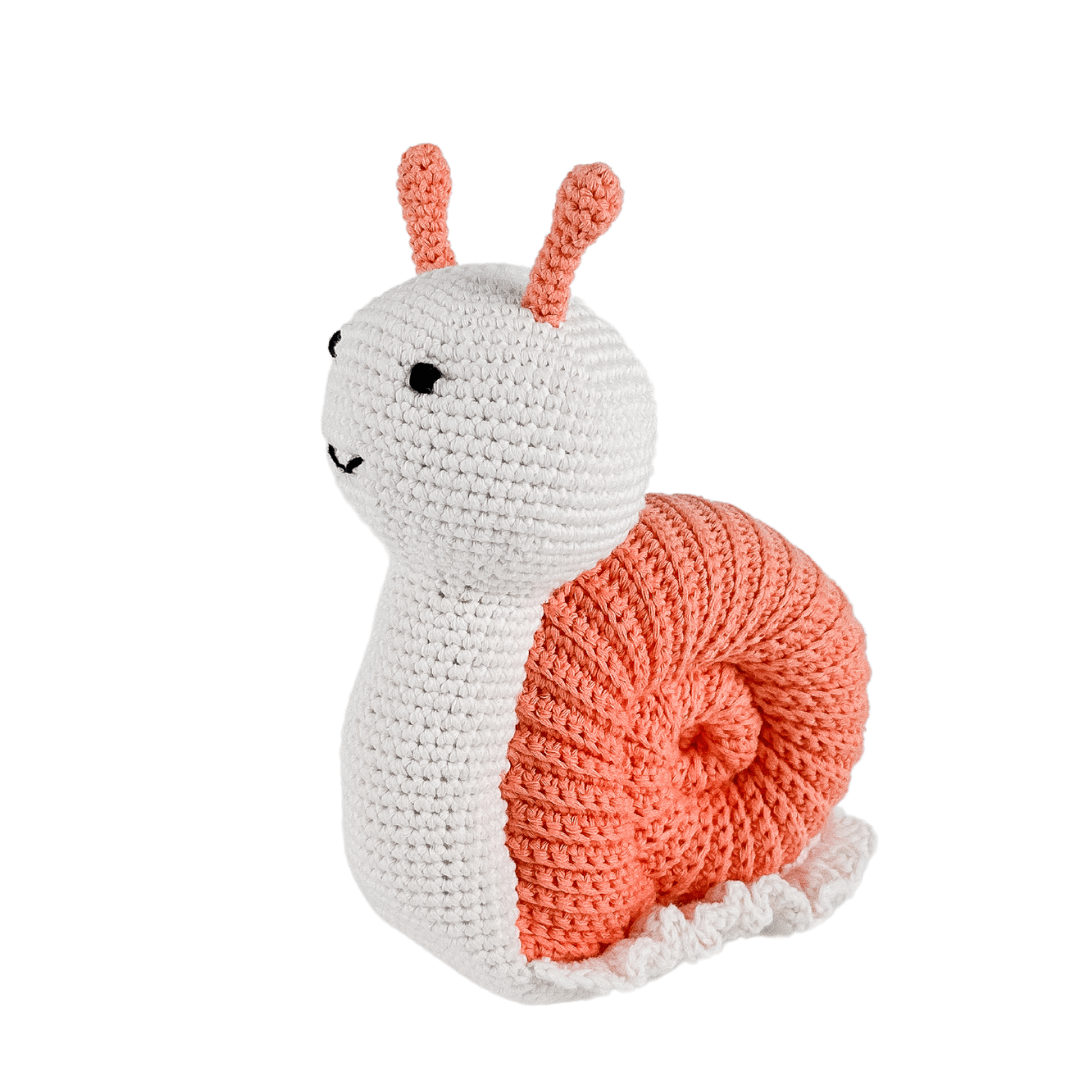 bebemoss.com Sheldon The Snail handmade by moms  gifts with purpose