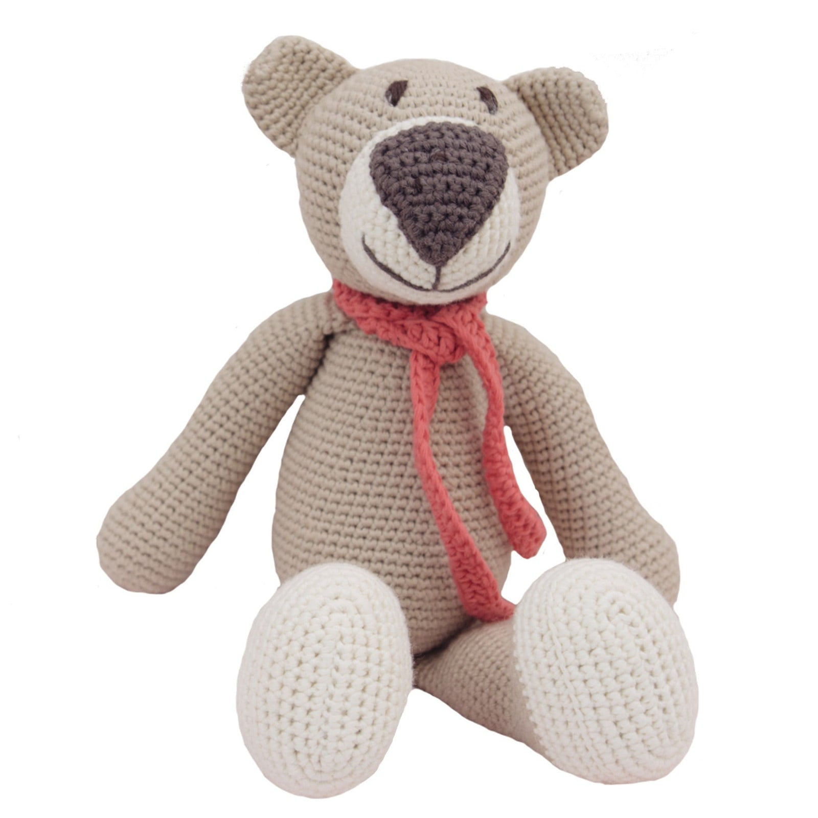 bebemoss.com stuffed animal Atty the bear - beige handmade by moms  gifts with purpose