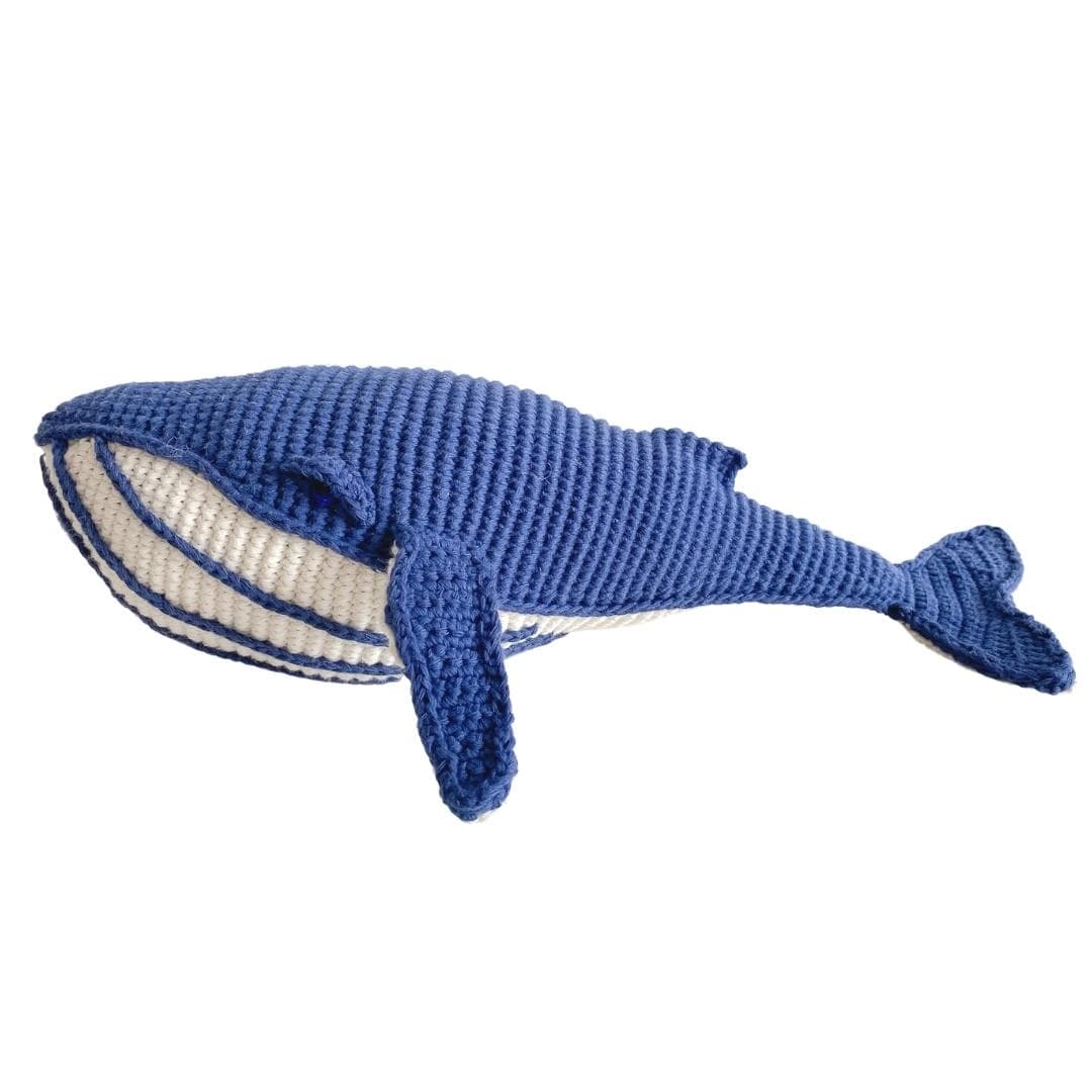 bebemoss.com toy Belle the Whale handmade by moms  gifts with purpose