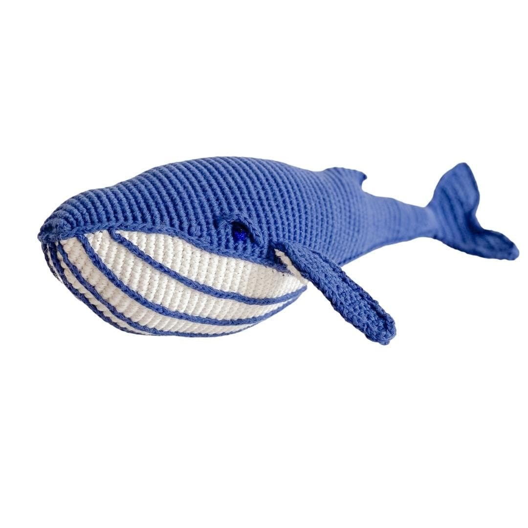 bebemoss.com toy Belle the Whale handmade by moms  gifts with purpose