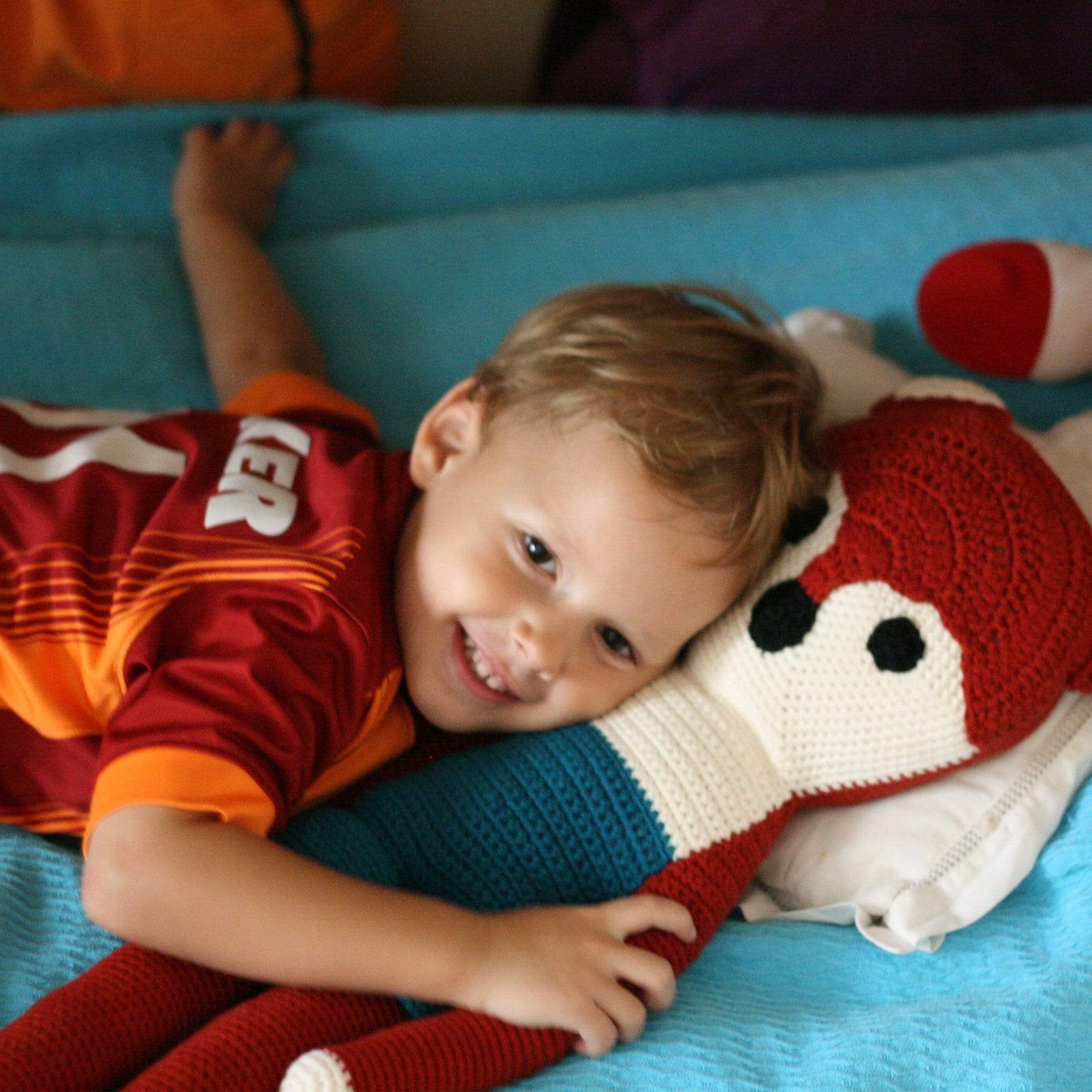 bebemoss.com toy Big friend fox handmade by moms  gifts with purpose