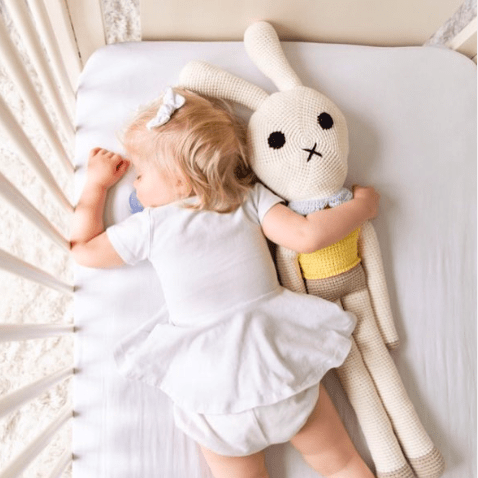 bebemoss.com toy Big friend rabbit handmade by moms  gifts with purpose