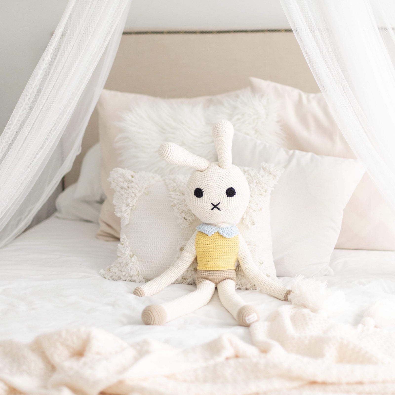 bebemoss.com toy Big friend rabbit handmade by moms  gifts with purpose