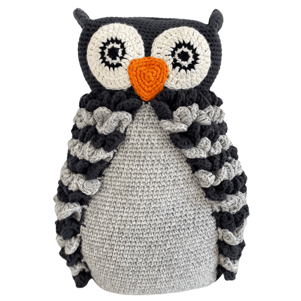 Barney the owl - grey