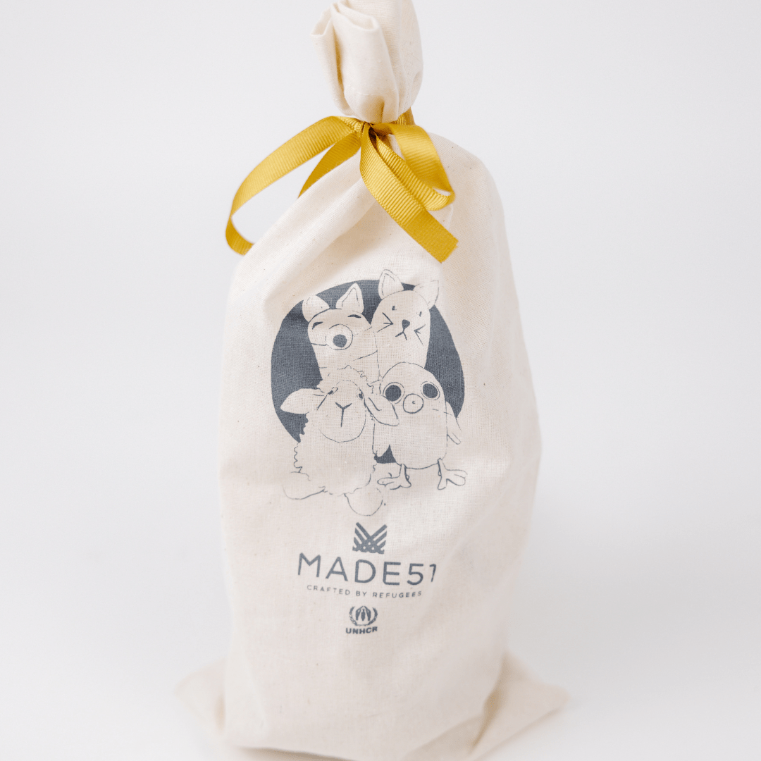 bebemoss.com Farawee the Sheep beige handmade by moms  gifts with purpose