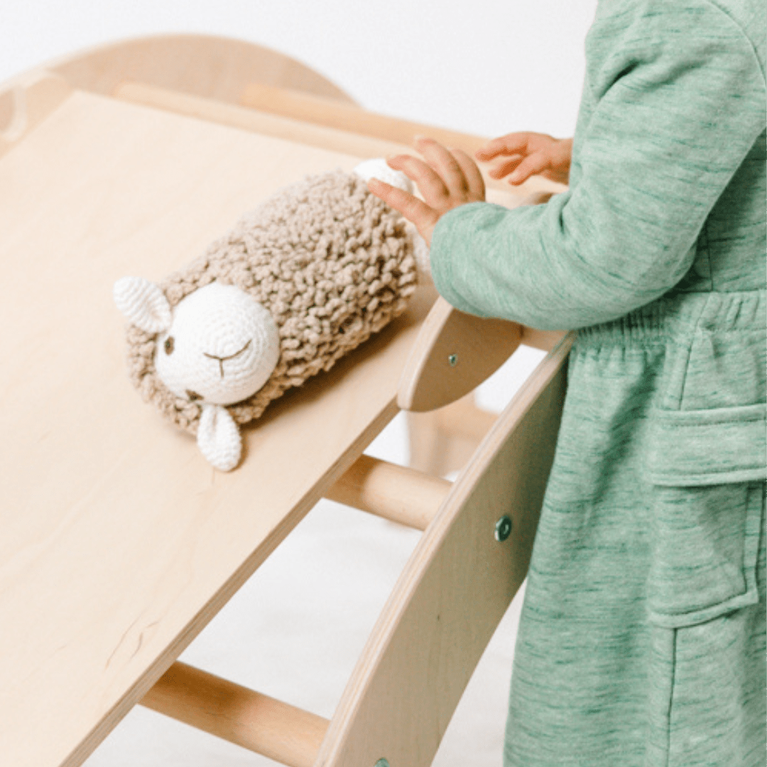 bebemoss.com Farawee the Sheep beige handmade by moms  gifts with purpose