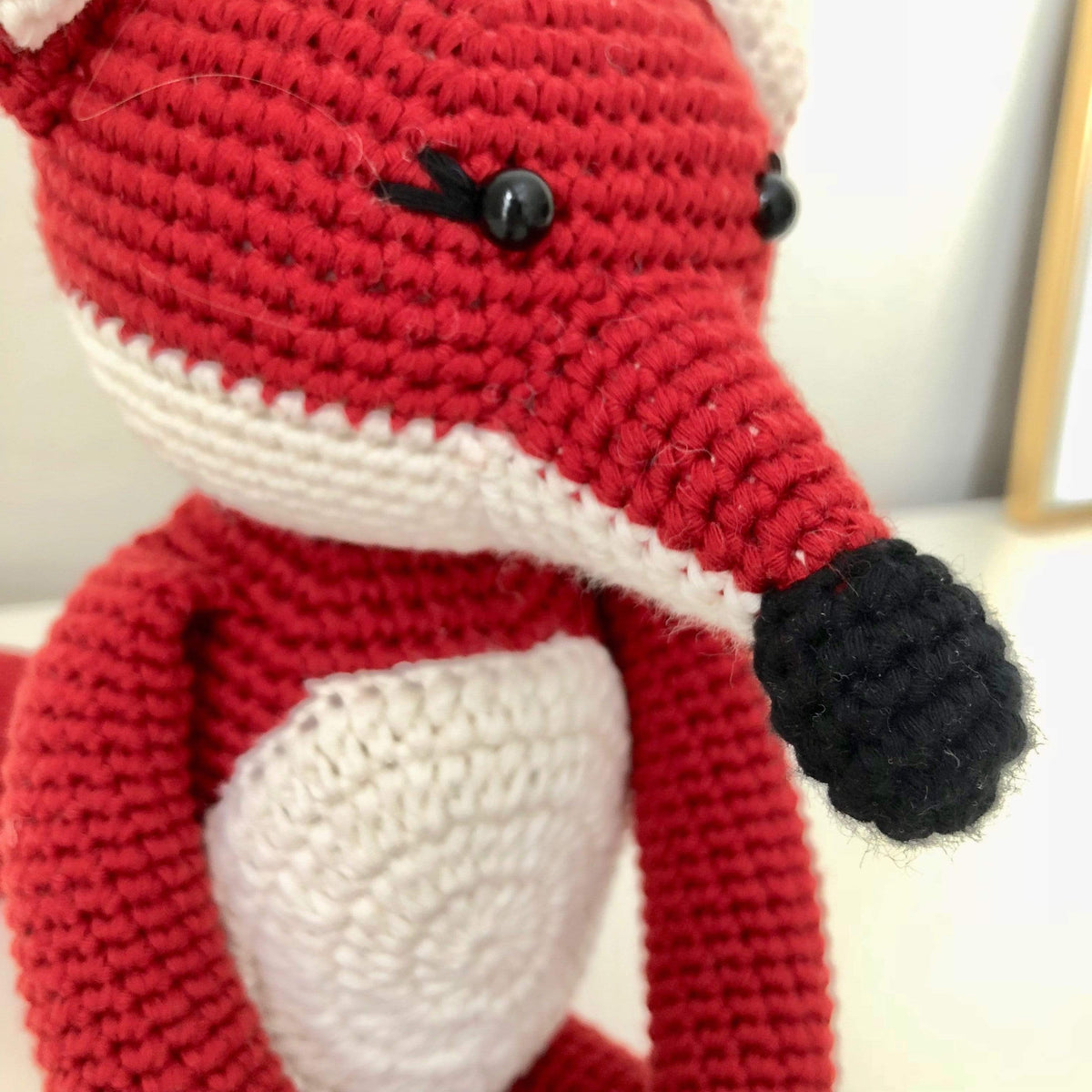 bebemoss.com toy Missy the fox handmade by moms  gifts with purpose