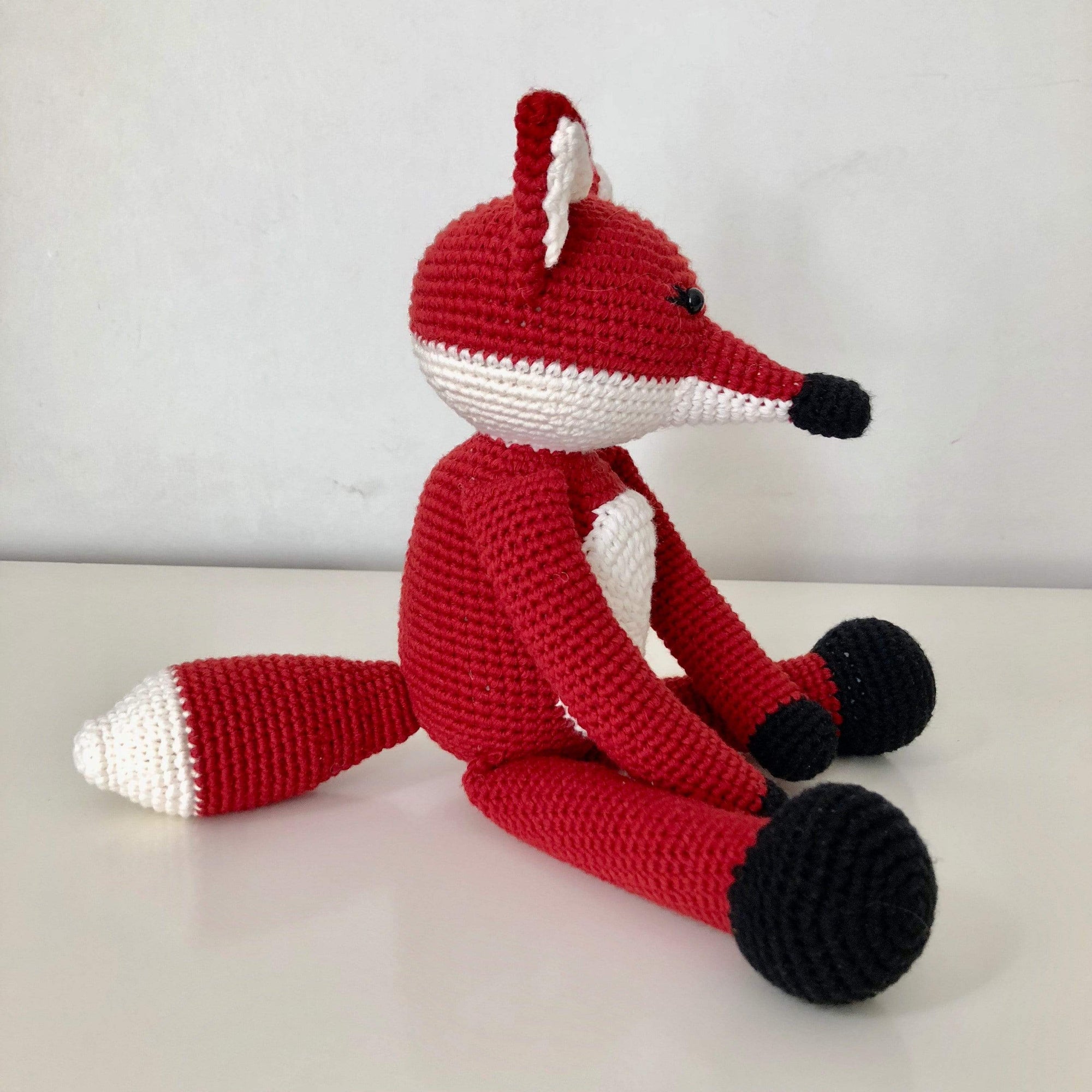 bebemoss.com toy Missy the fox handmade by moms  gifts with purpose