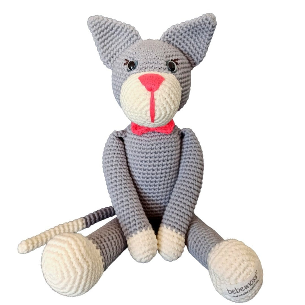 Emma The Mouse Stuffed Animal Crochet Toy For Babies 