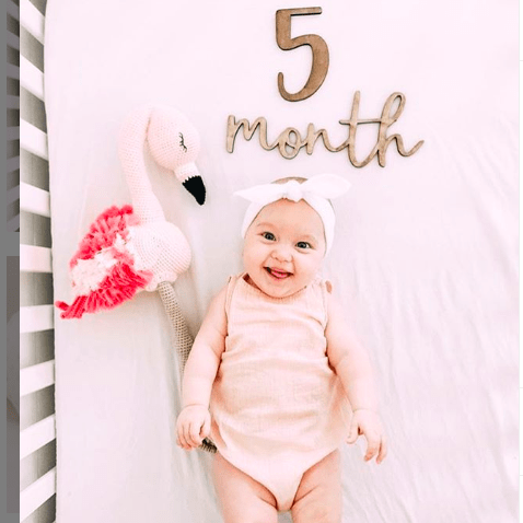 bebemoss.com stuffed animal Patty the flamingo handmade by moms  gifts with purpose