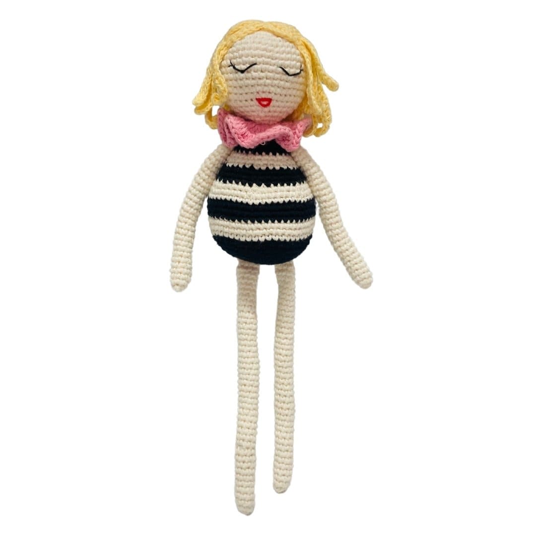 bebemoss.com stuffed animal PREORDER Carly the doll handmade by moms  gifts with purpose