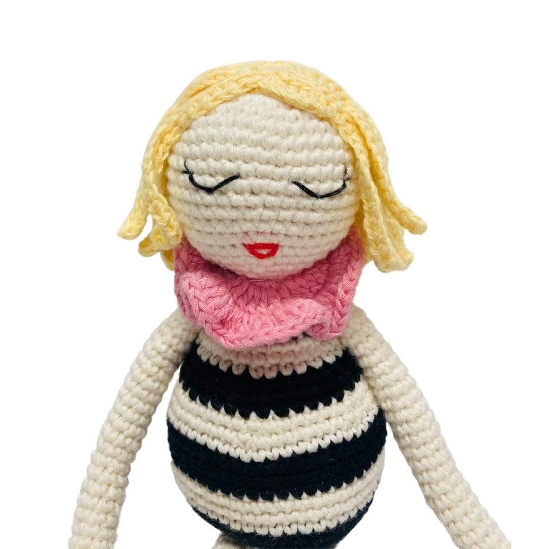 bebemoss.com stuffed animal PREORDER Carly the doll handmade by moms  gifts with purpose