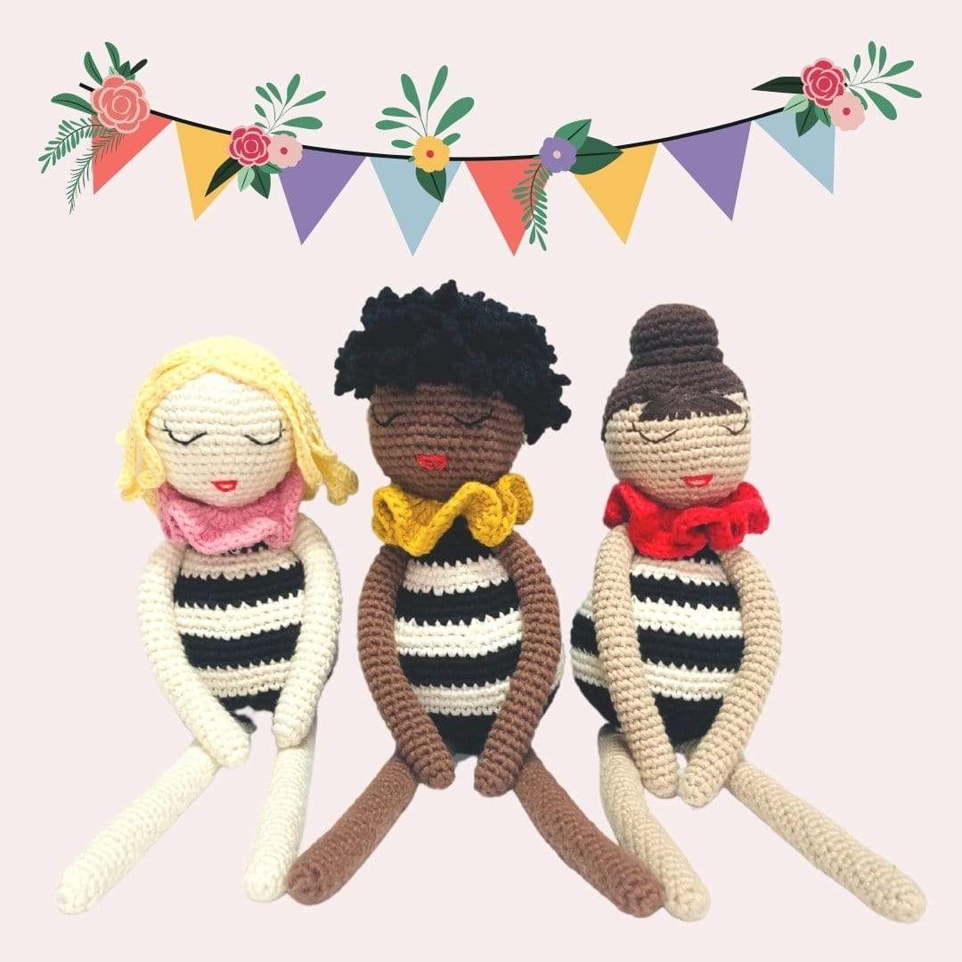 bebemoss.com stuffed animal PREORDER Carly the doll handmade by moms  gifts with purpose