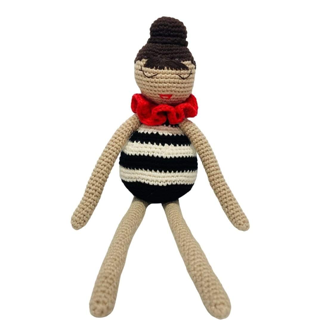 bebemoss.com stuffed animal PREORDER Jasmin the doll handmade by moms  gifts with purpose