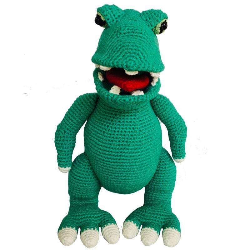 bebemoss.com toy Rex the dino handmade by moms  gifts with purpose