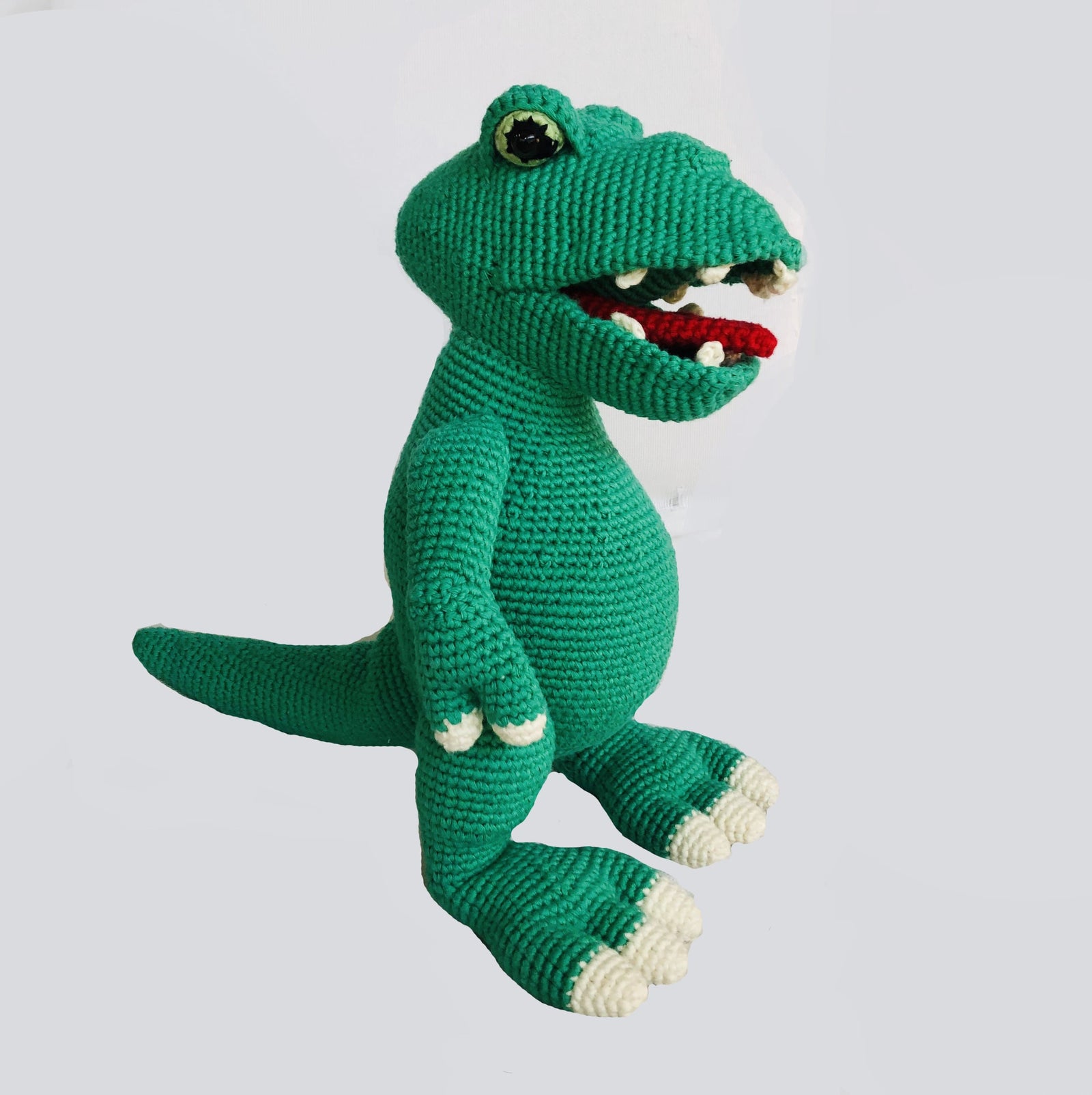 bebemoss.com toy Rex the dino handmade by moms  gifts with purpose