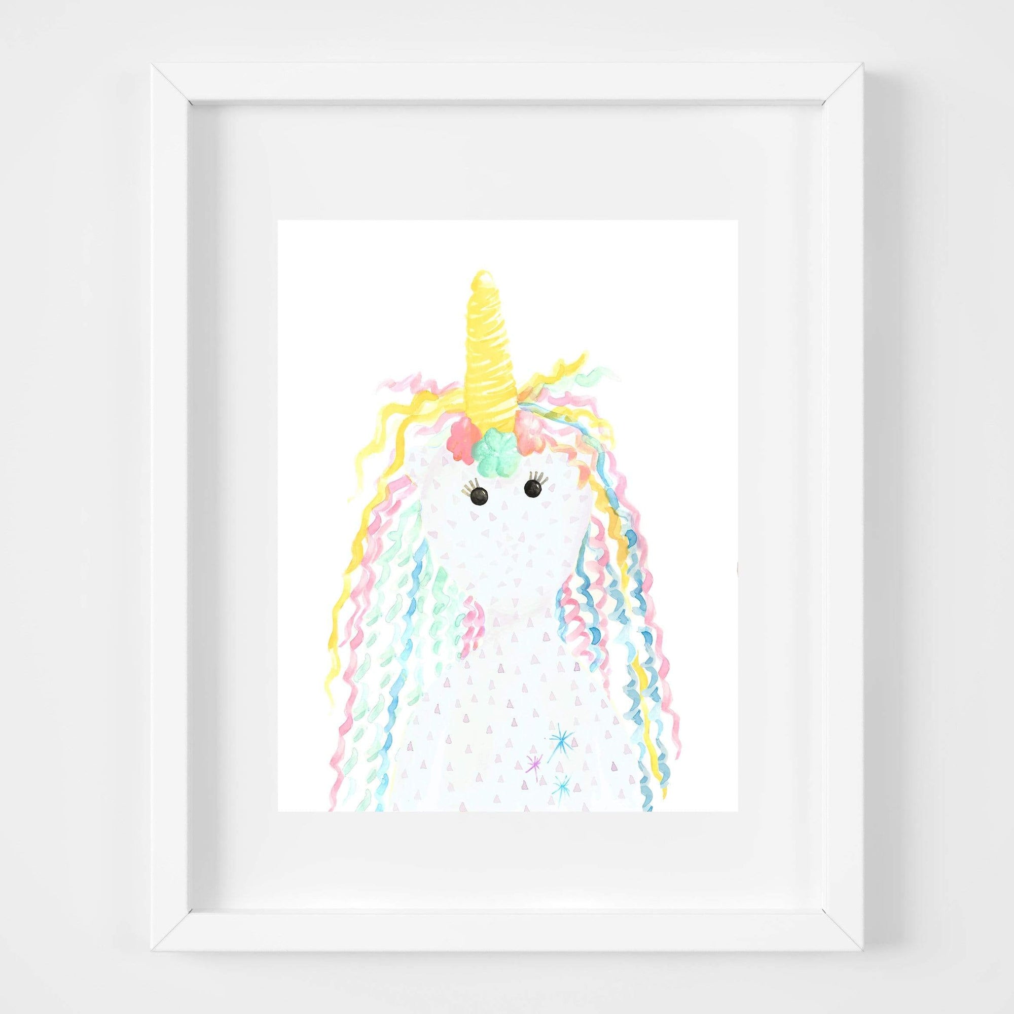 bebemoss.com Rose the unicorn print - Special offer handmade by moms  gifts with purpose