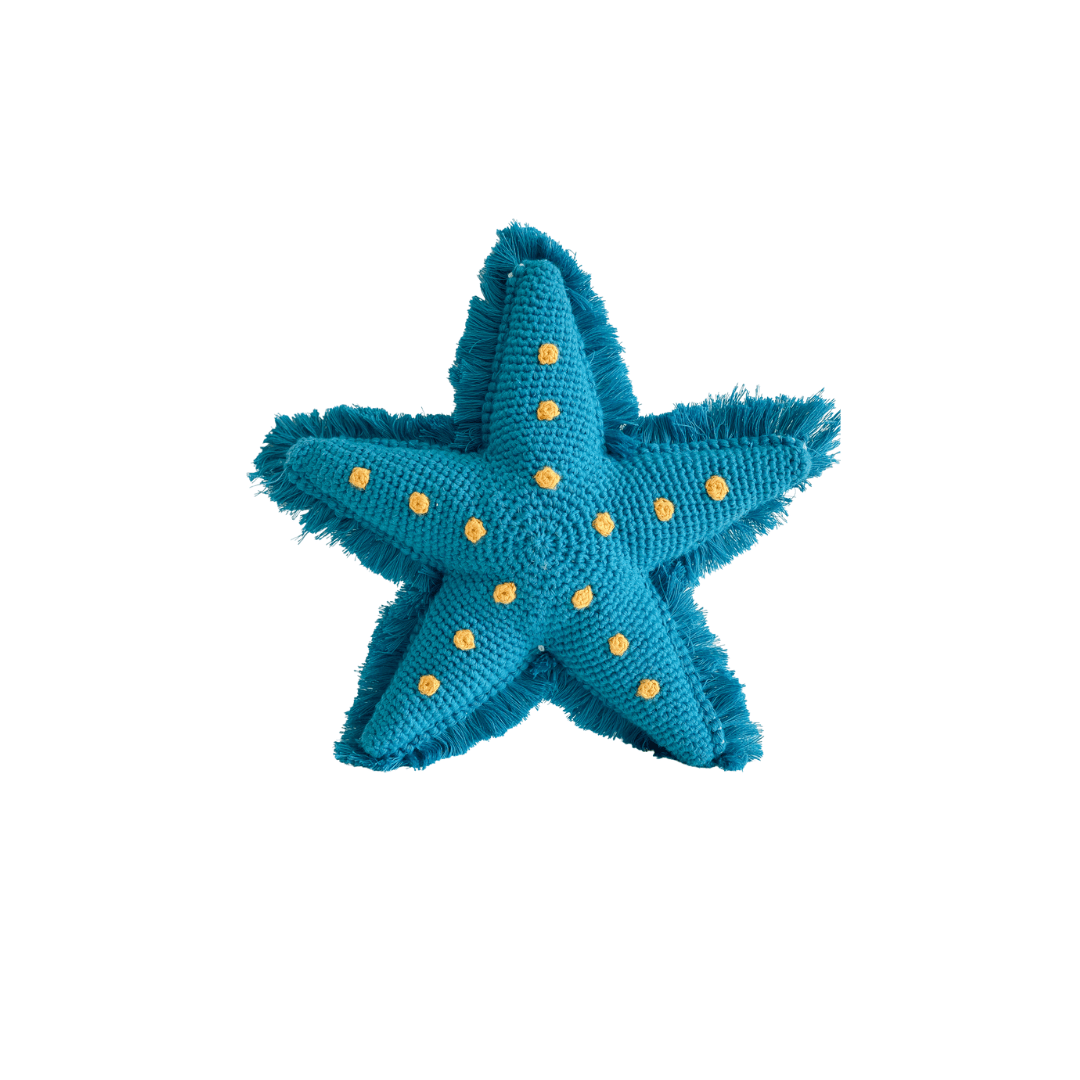 bebemoss.com toy Starfish-petrol handmade by moms  gifts with purpose