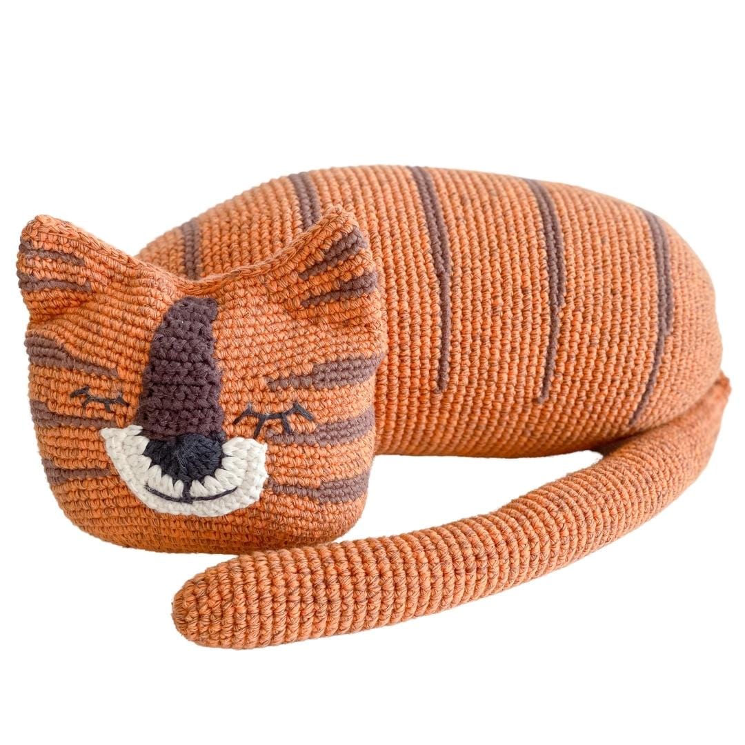 bebemoss.com toy Torey the Tiger handmade by moms  gifts with purpose