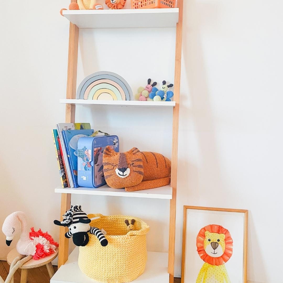 bebemoss.com toy Torey the Tiger handmade by moms  gifts with purpose