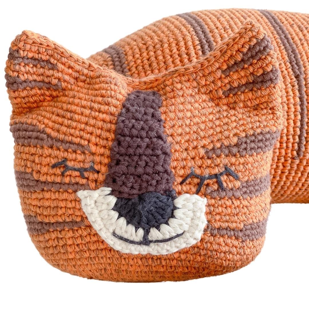 bebemoss.com toy Torey the Tiger handmade by moms  gifts with purpose